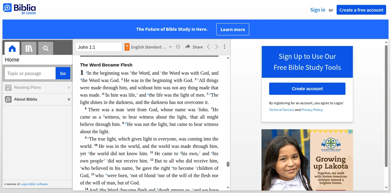 Preview of biblia.com