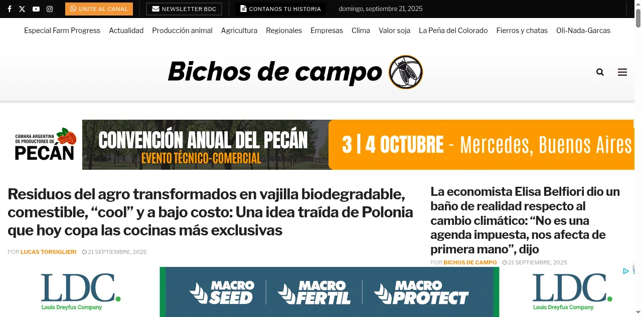 Preview of bichosdecampo.com