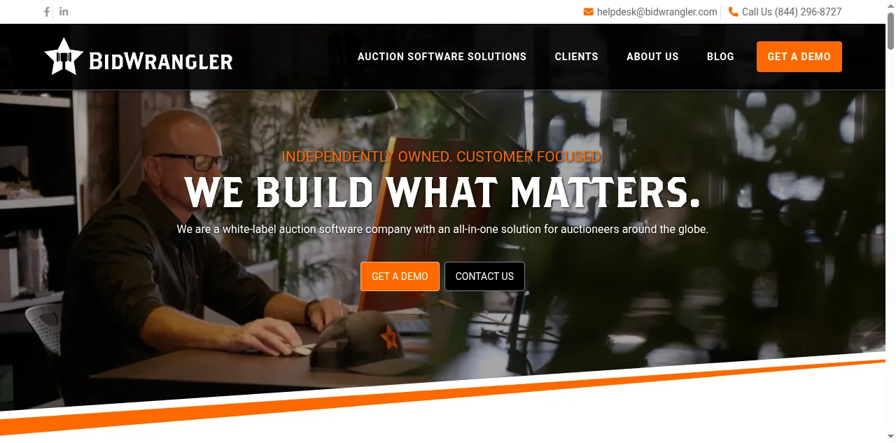 Preview of bidwrangler.com