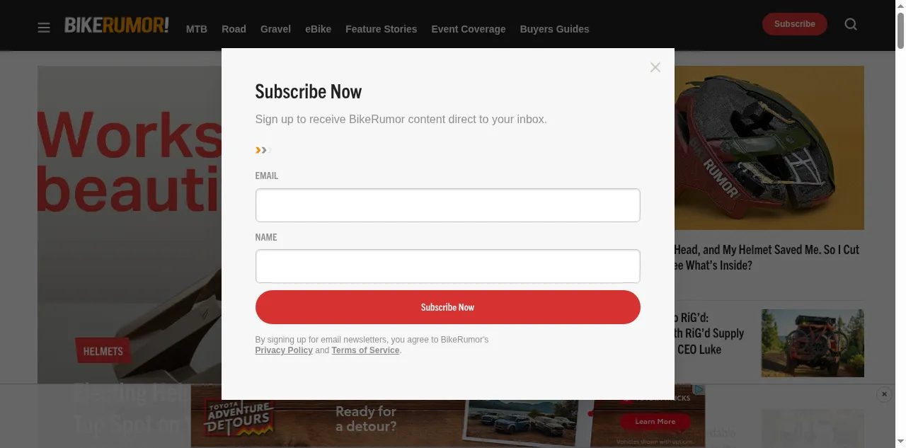 Preview of bikerumor.com