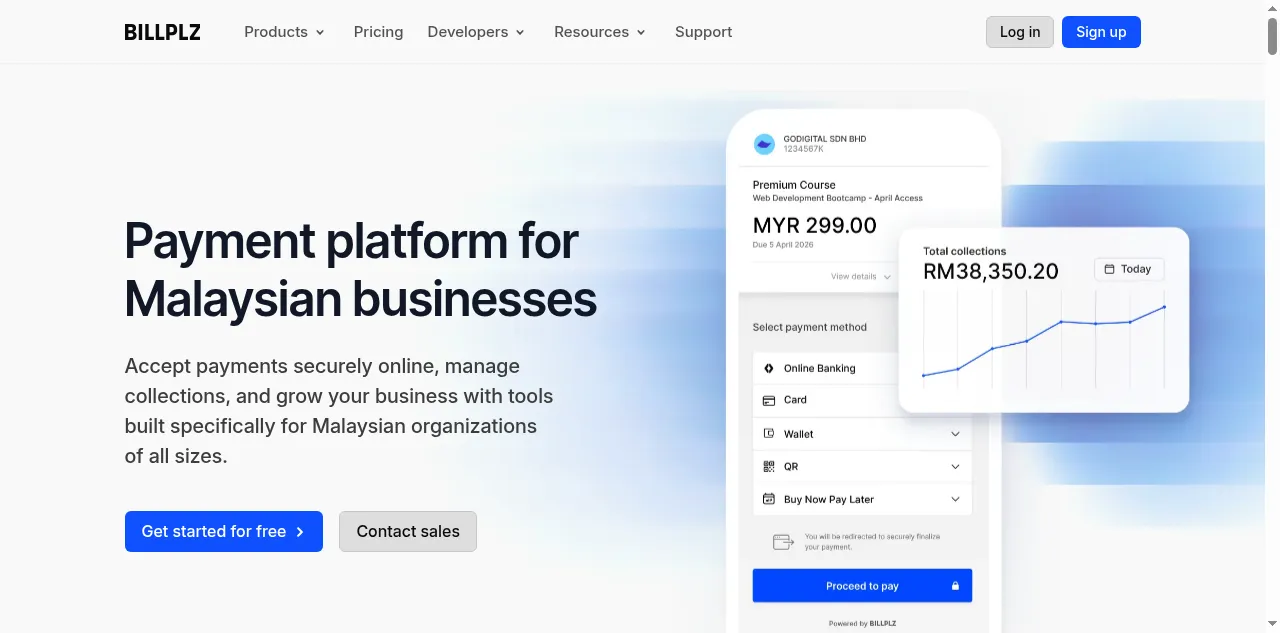 Preview of billplz.com