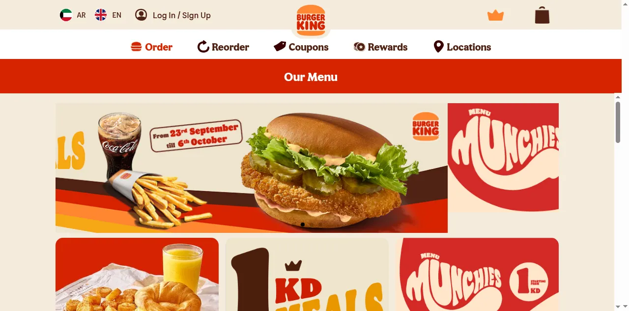 Preview of bk.com.kw