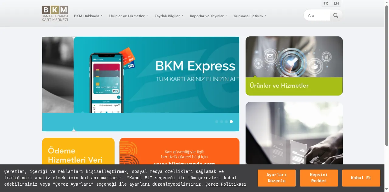 Preview of bkm.com.tr
