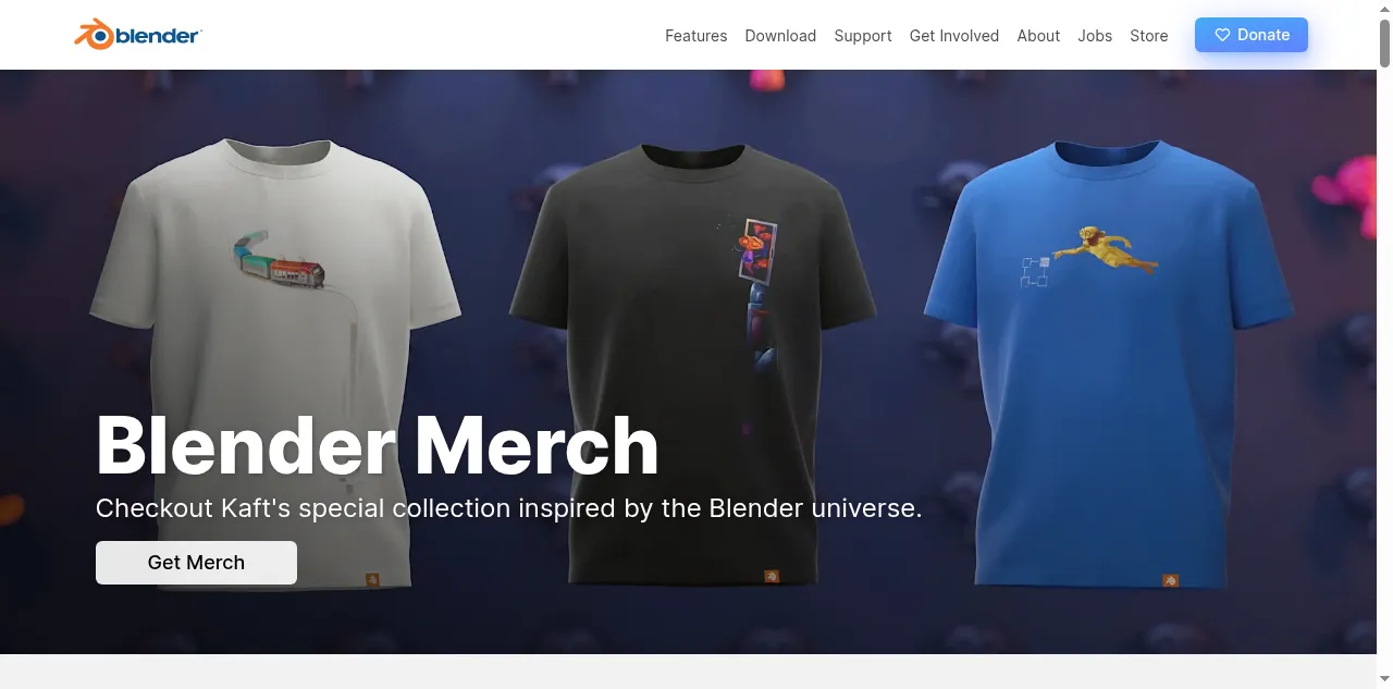 Preview of blender.org