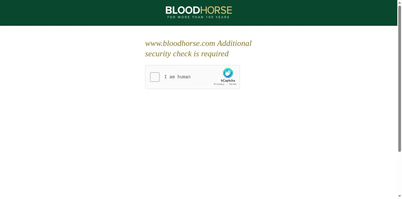 Preview of bloodhorse.com