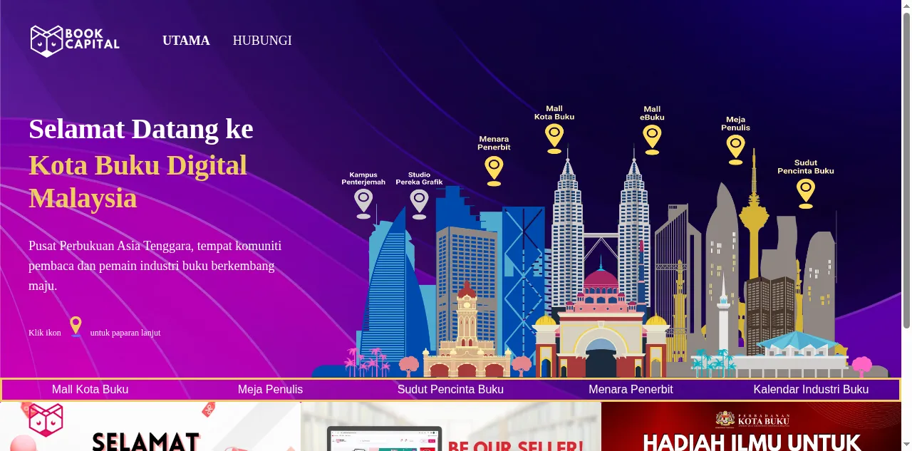 Preview of bookcapital.com.my
