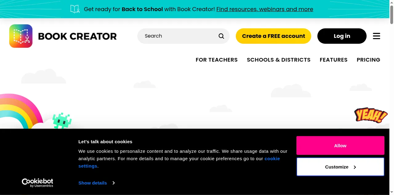 Preview of bookcreator.com