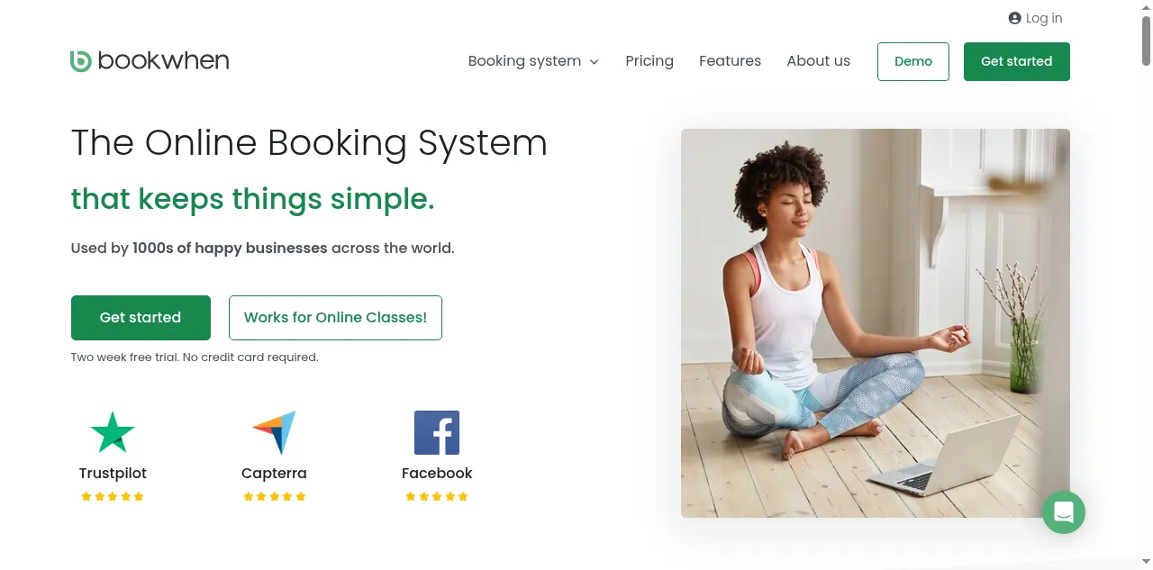 Preview of bookwhen.com