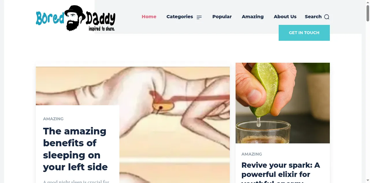 Preview of boreddaddy.com