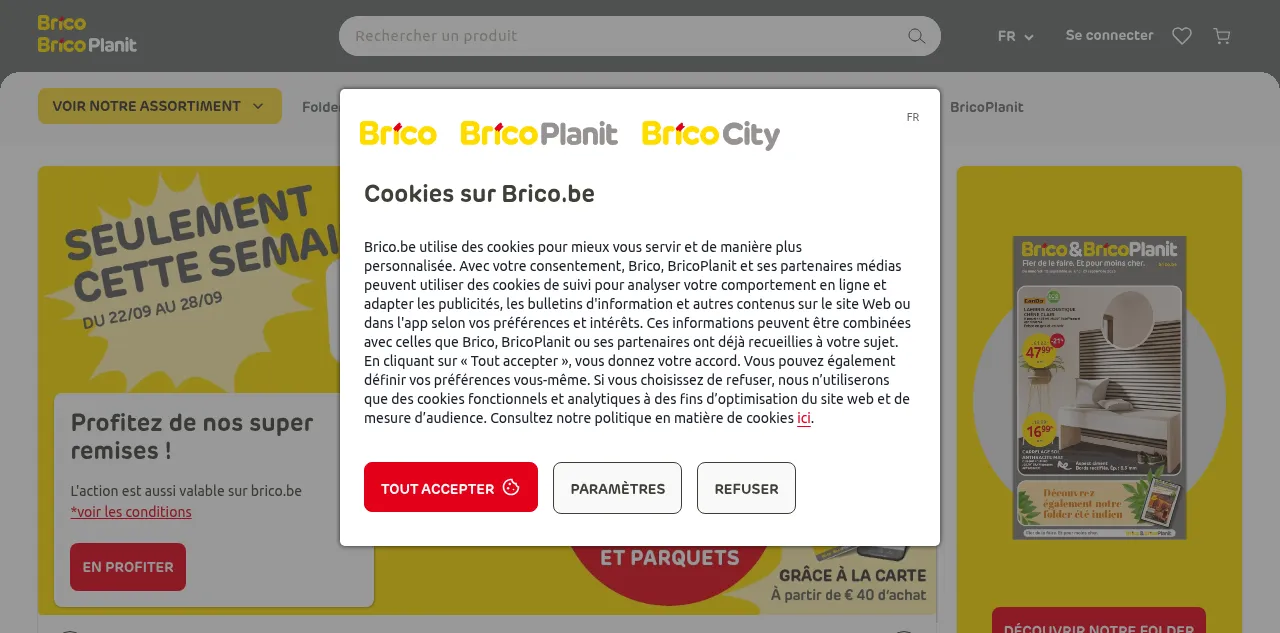 Preview of brico.be
