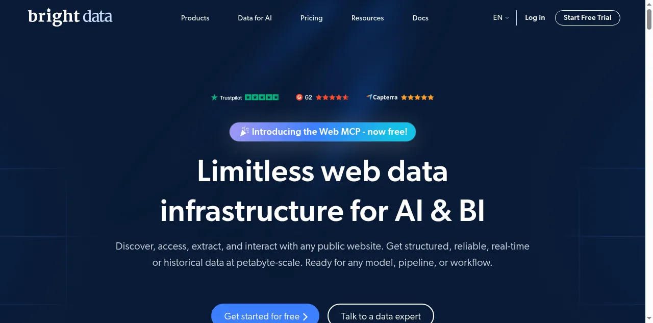 Preview of brightdata.com