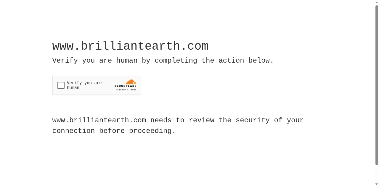 Preview of brilliantearth.com