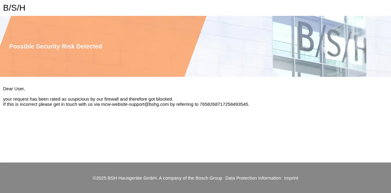 Preview of bsh-group.com