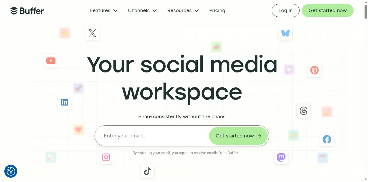 Preview of buffer.com