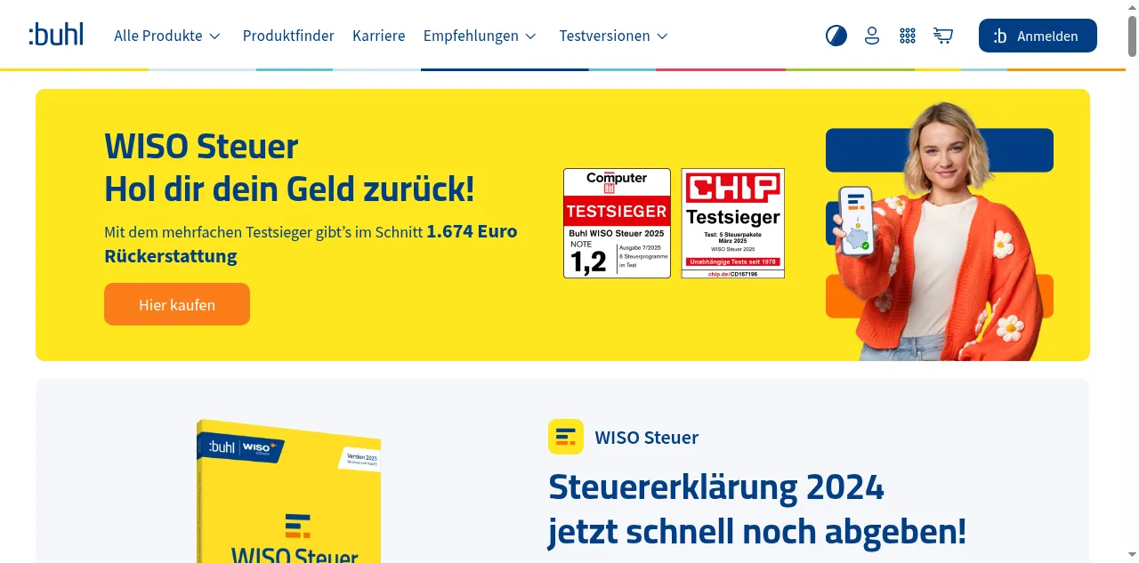 Preview of buhl.de