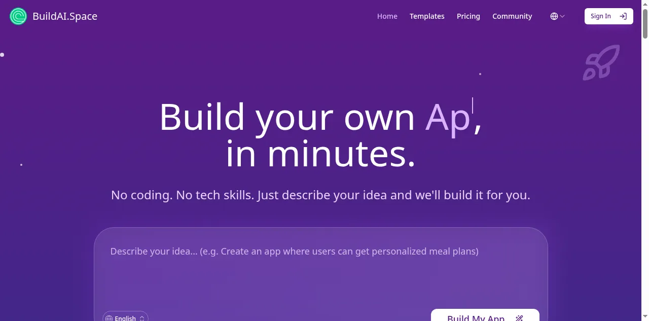 Preview of buildai.space