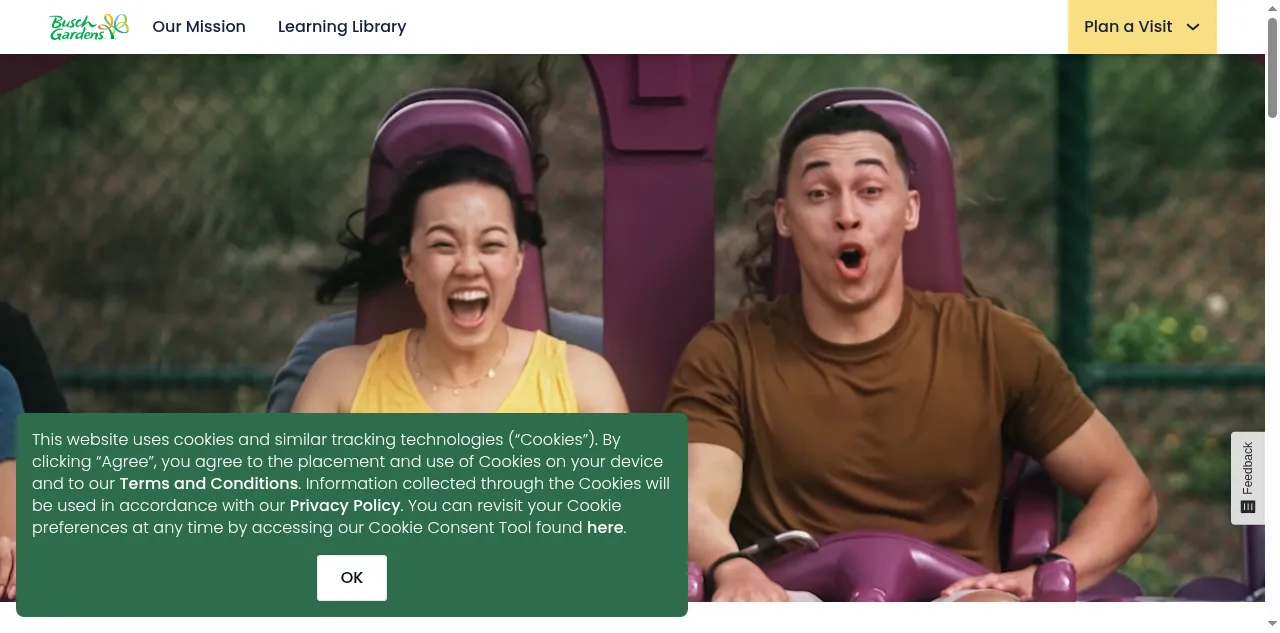 Preview of buschgardens.com