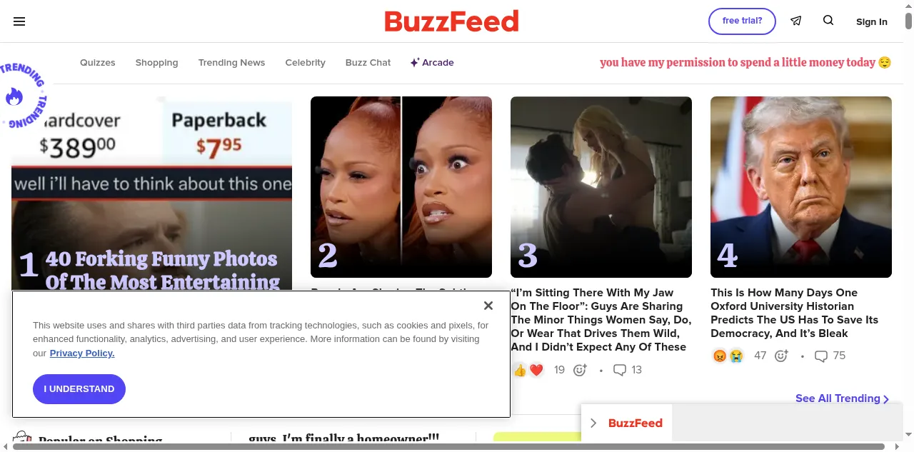 Preview of buzzfeed.com