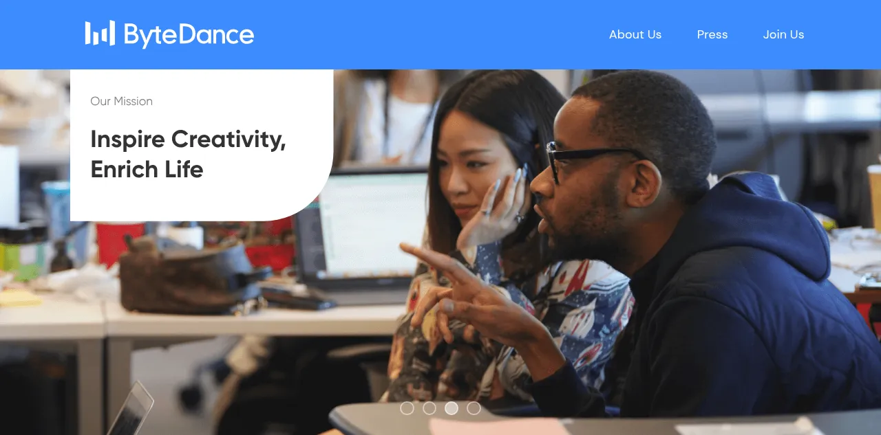 Preview of bytedance.com