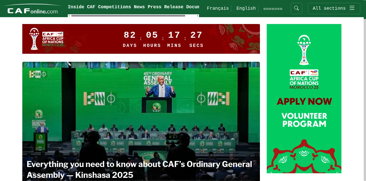 Preview of cafonline.com
