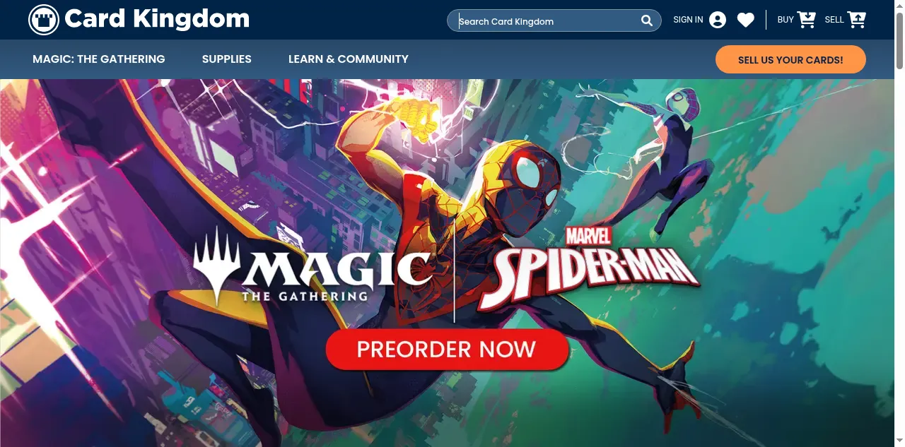 Preview of cardkingdom.com