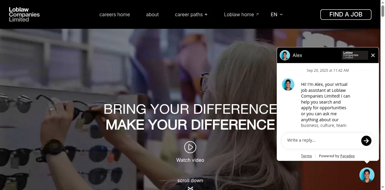 Preview of careers.loblaw.ca