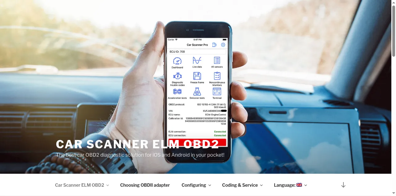 Preview of carscanner.info