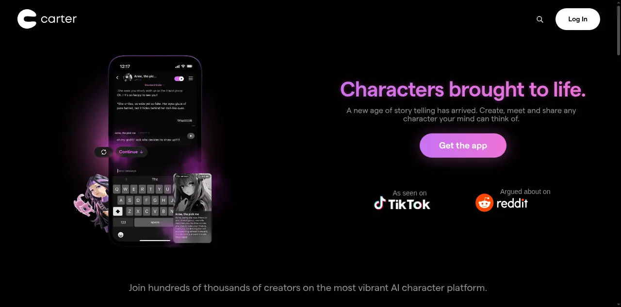 Preview of carter.chat