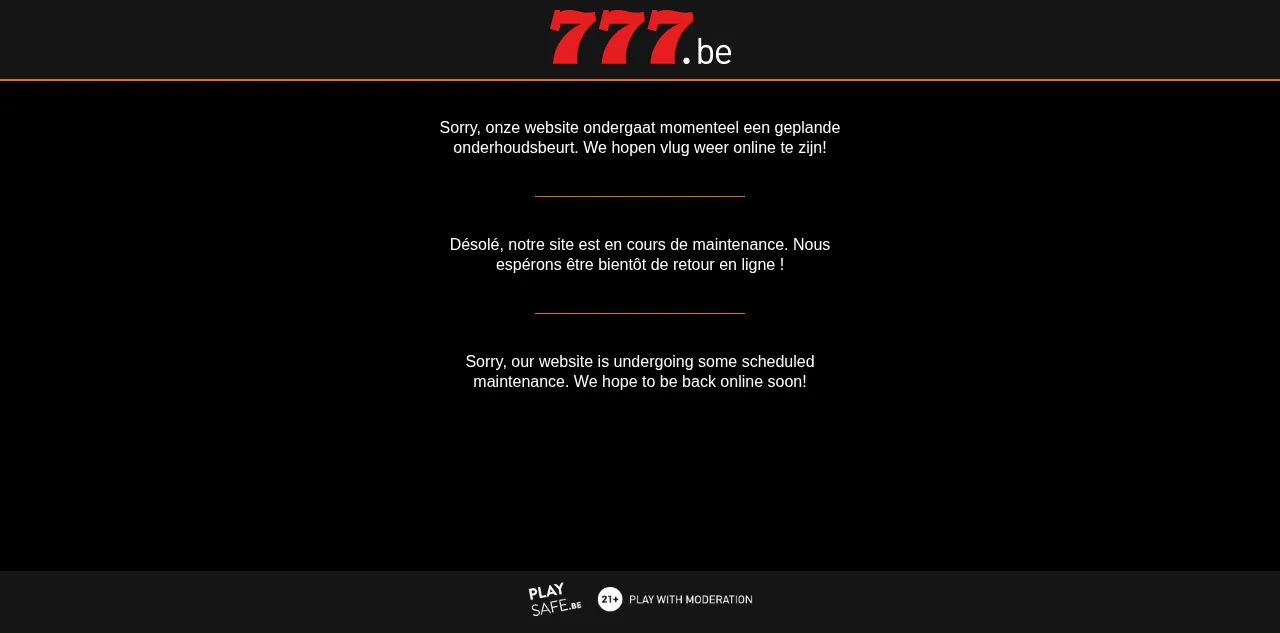 Preview of casino777.be