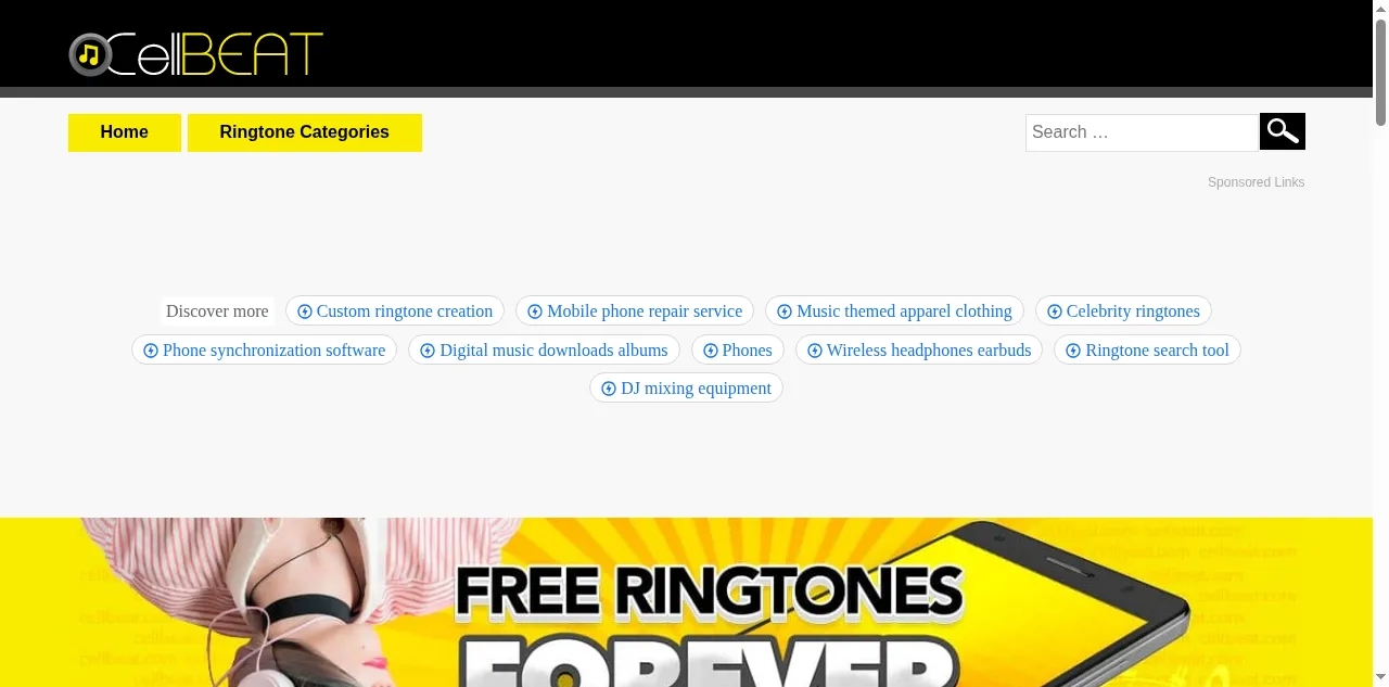 Preview of cellbeat.com