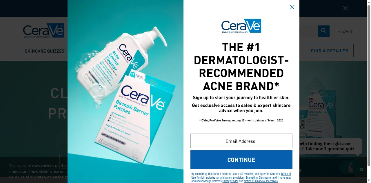 Preview of cerave.com