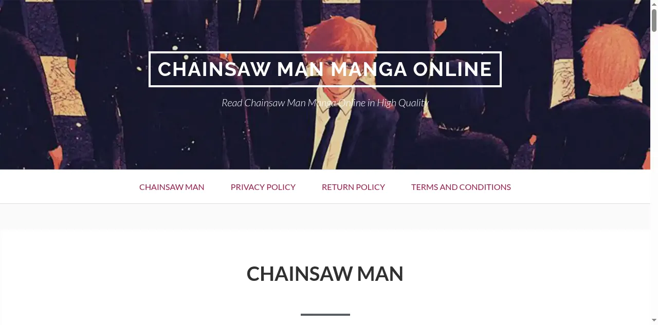 Preview of chainsawmann.com