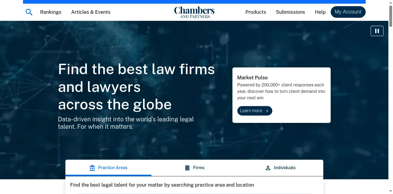 Preview of chambers.com
