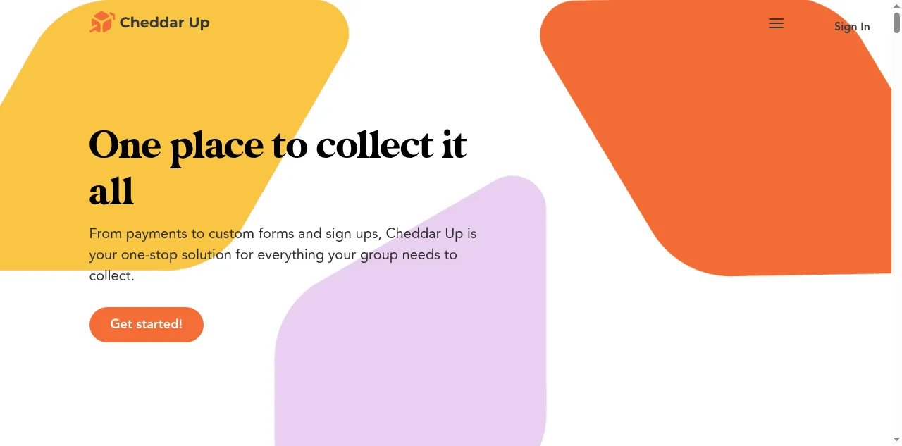 Preview of cheddarup.com