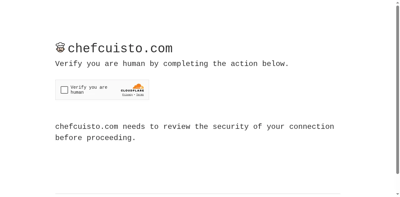 Preview of chefcuisto.com