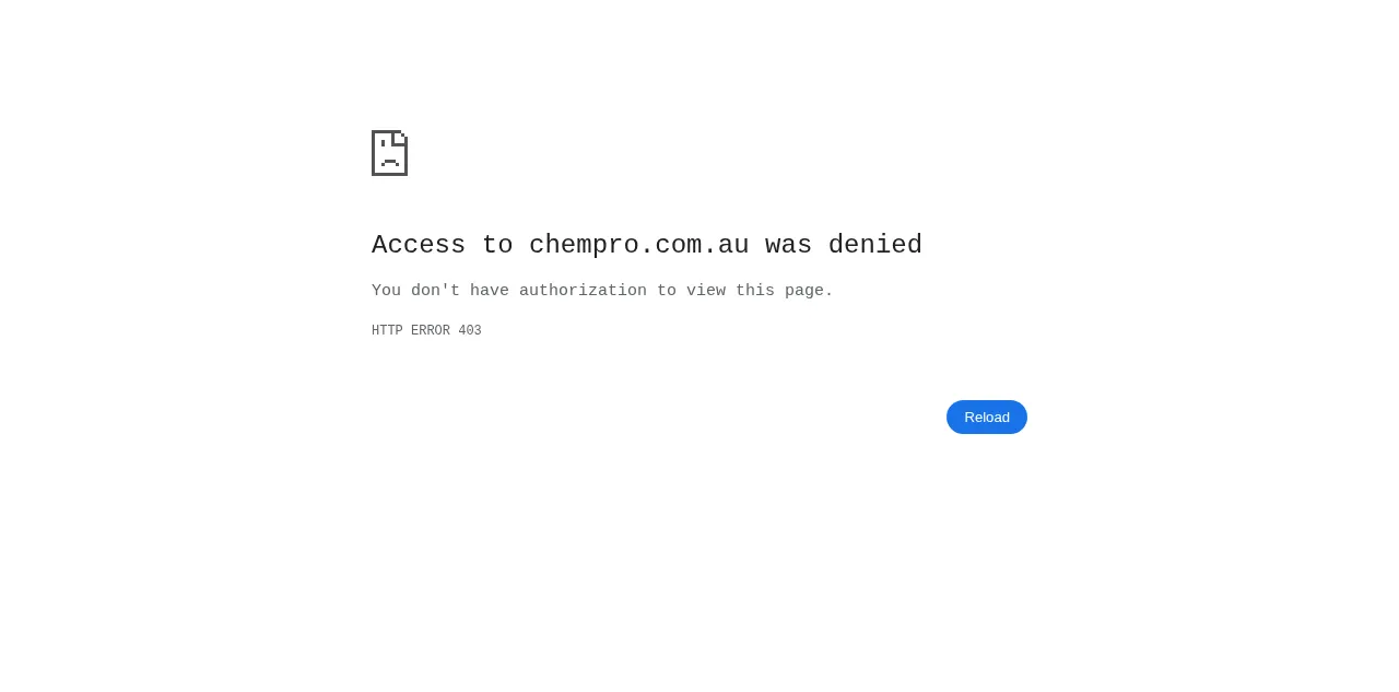 Preview of chempro.com.au