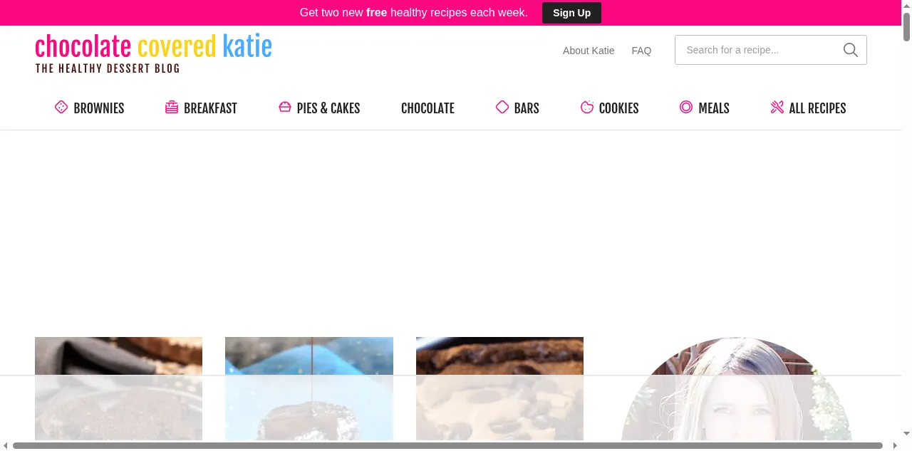 Preview of chocolatecoveredkatie.com