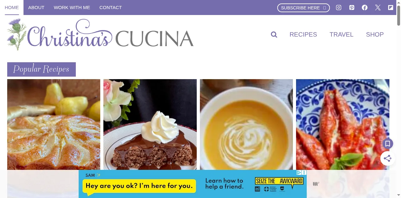 Preview of christinascucina.com
