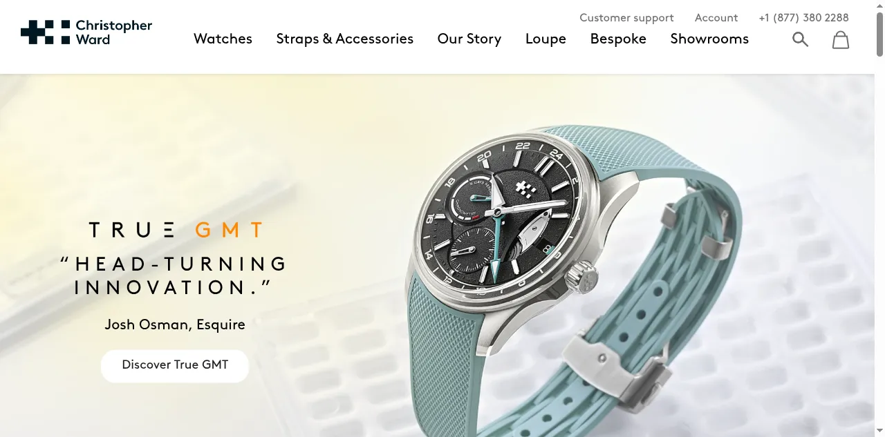 Preview of christopherward.com