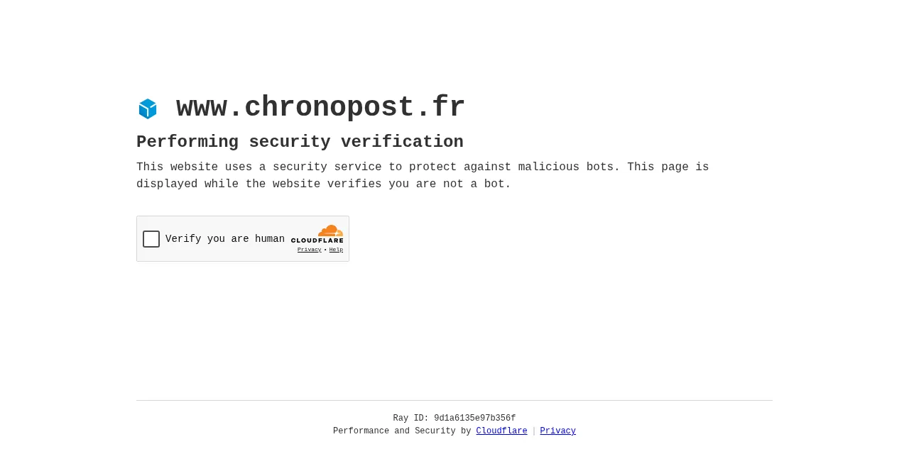 Preview of chronopost.fr