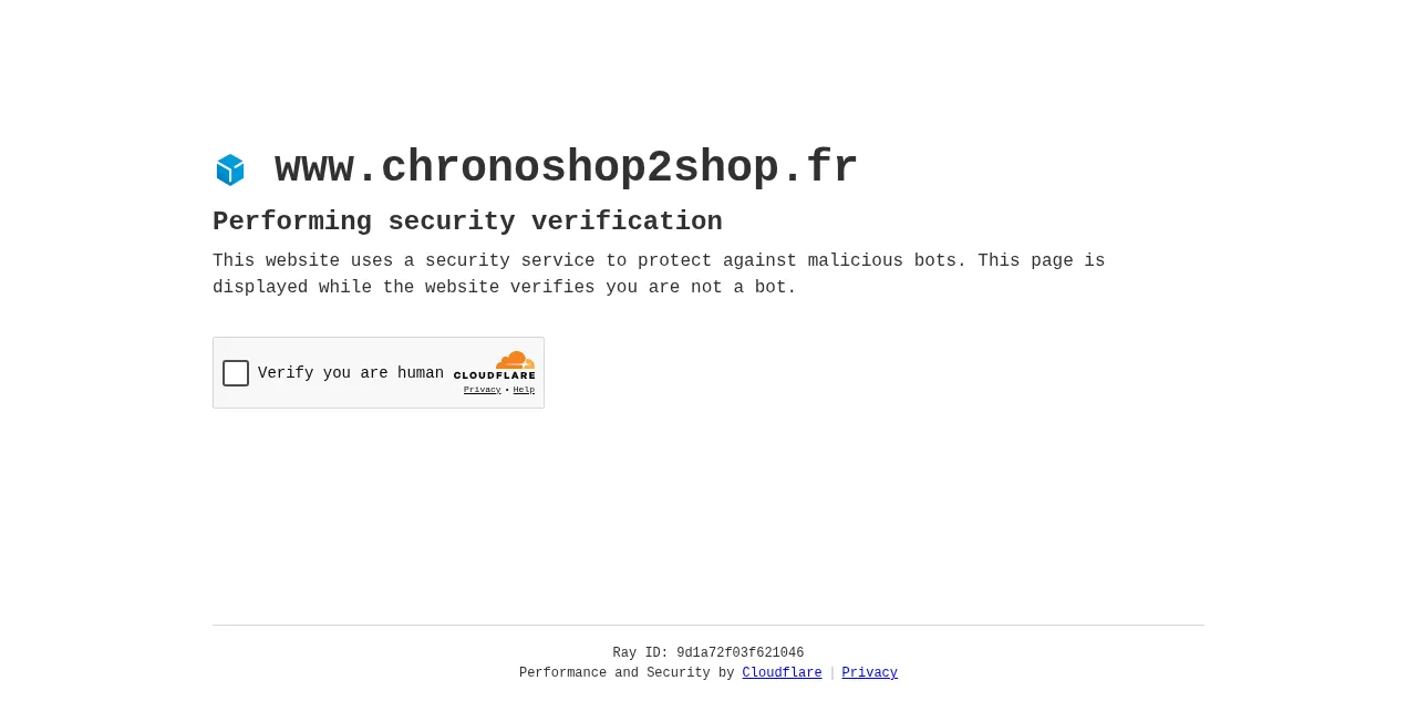 Preview of chronoshop2shop.fr