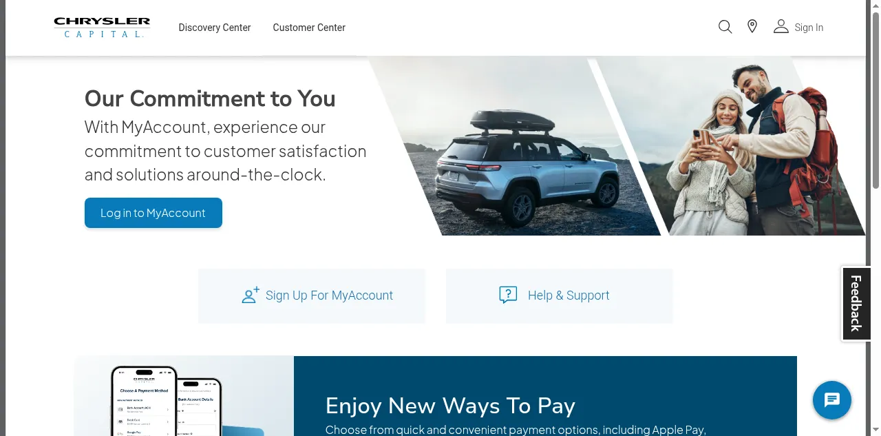 Preview of chryslercapital.com