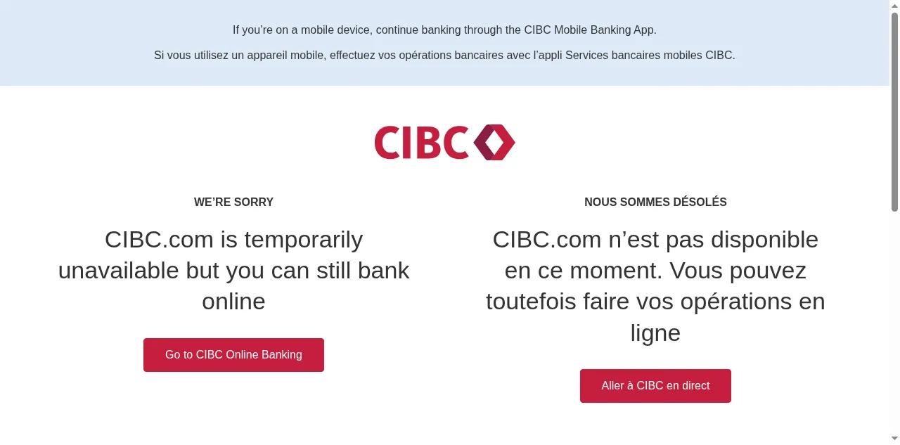 Preview of cibc.com