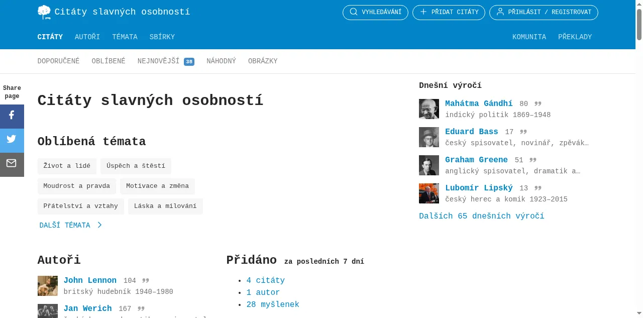 Preview of citaty.net