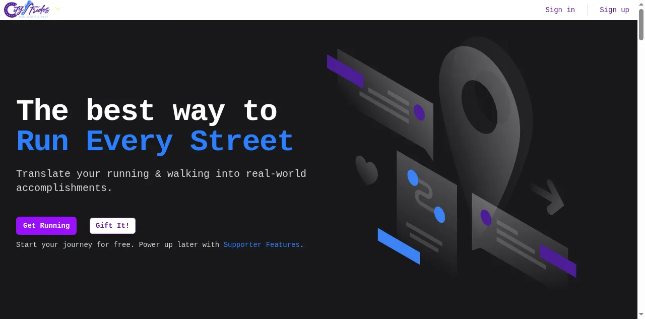 Preview of citystrides.com