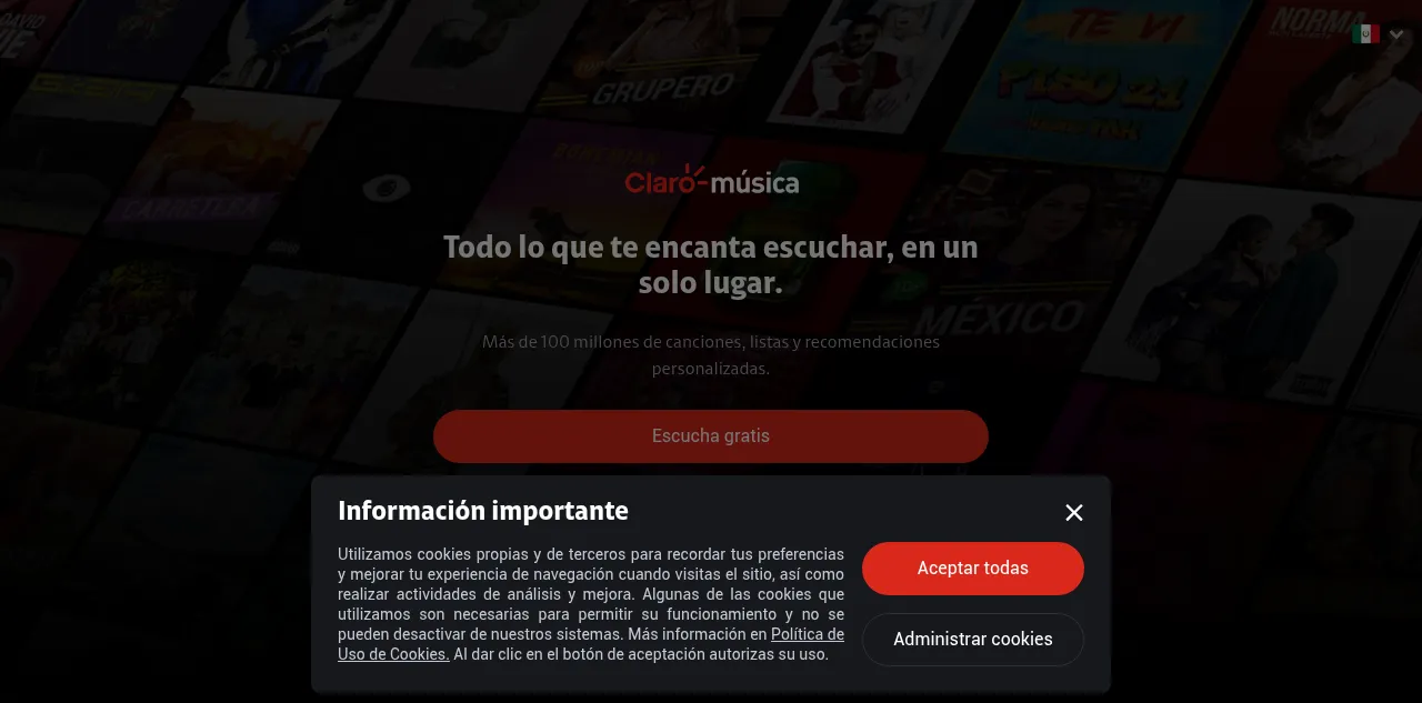 Preview of claromusica.com