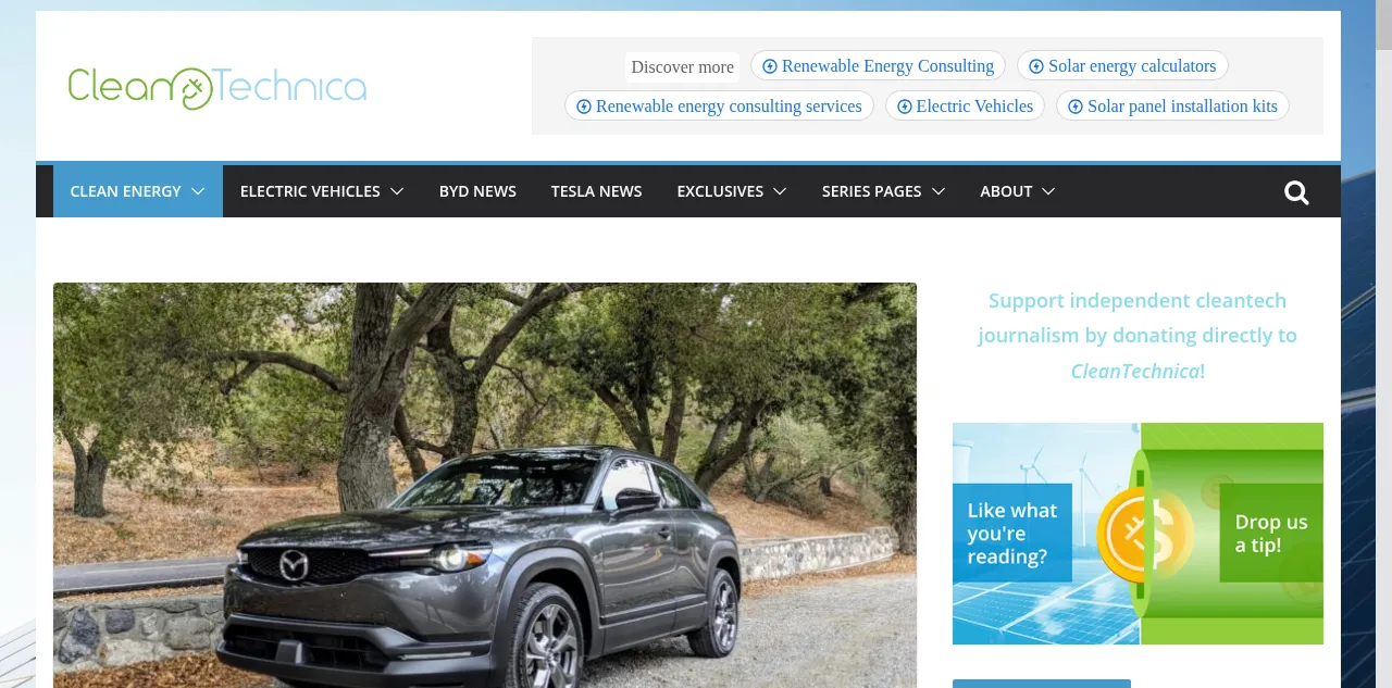 Preview of cleantechnica.com