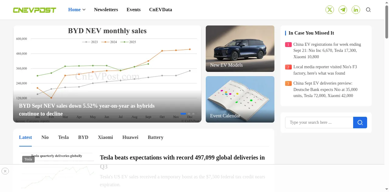 Preview of cnevpost.com