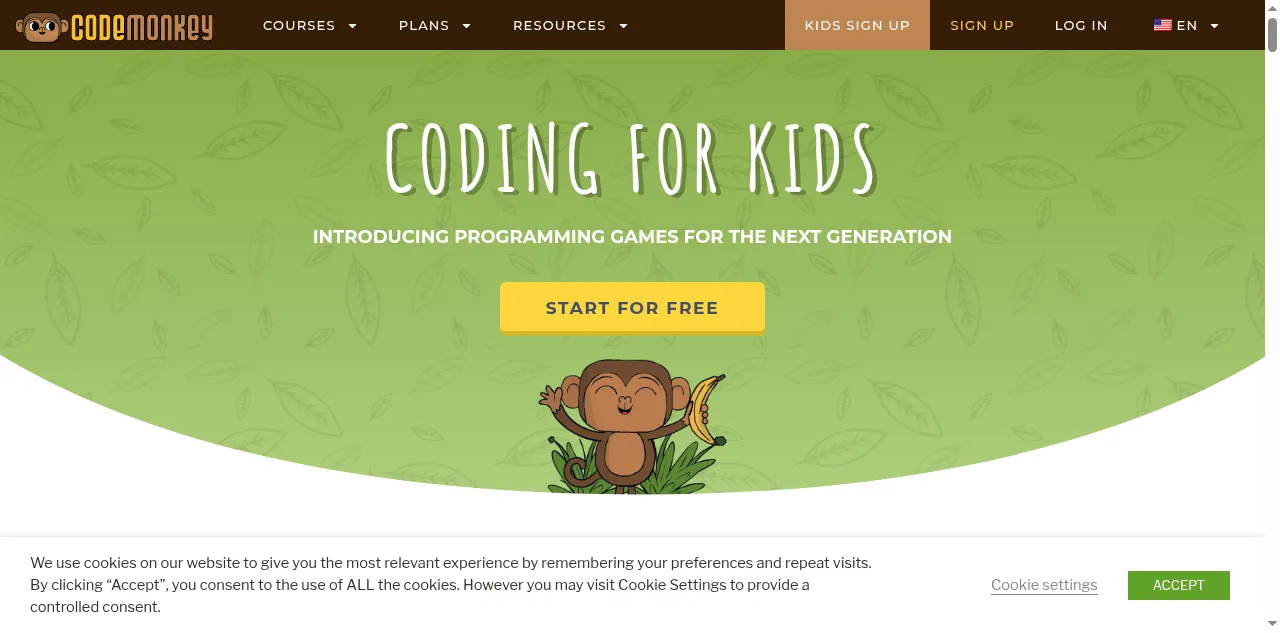 Preview of codemonkey.com