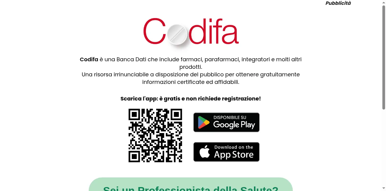 Preview of codifa.it